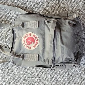 Mini Kanken Crossbody Grey